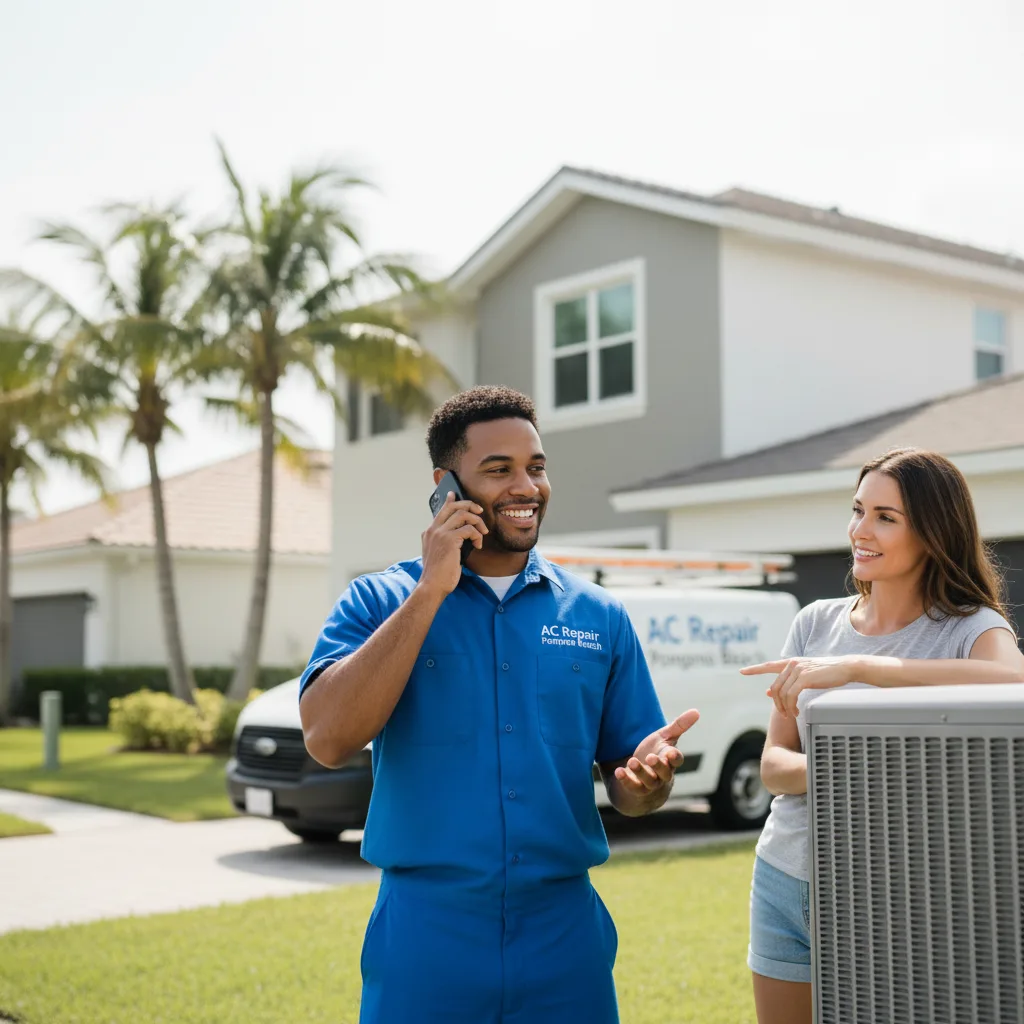 AC Repair Pompano Beach customer support in West Paris